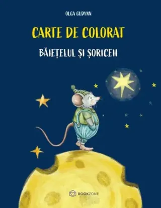 Carte de colorat. Băiețelul și șoriceii