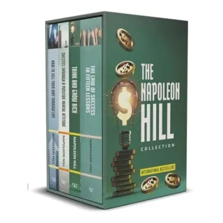 The Napoleon Hill Collection 4 Books Boxed Set(Think and Grow Rich, The Law of Success in Fifteen Lessons, Success Through a Positive Mental Attitude & How to Sell Your Way Through Life)