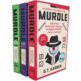 Murdle Puzzle Series 3 Books Collection Set (murdle, Murdle: More Killer Puzzles & Murdle: Even More Killer Puzzles)