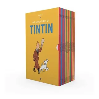 The Adventures of Tintin (Paperback - Box Set - 23 Titles), Hergé