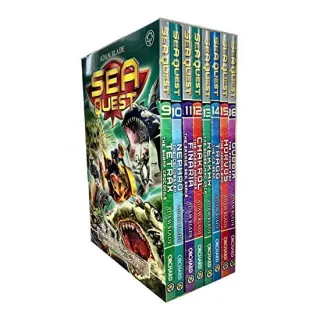 Sea Quest Series 3 and 4 Collection Adam Blade 8 Books Set