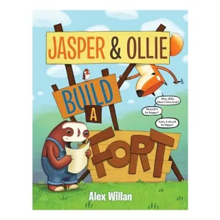 Jasper and Ollie Build a Fort