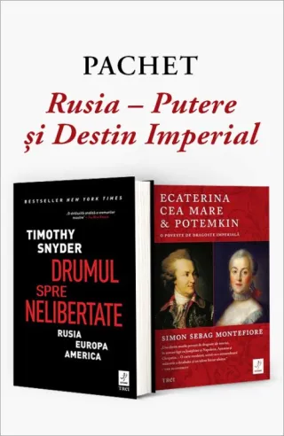 Pachet Rusia – Putere și Destin Imperial. Drumul spre nelibertate/Ecaterina cea Mare &amp; Potemkin