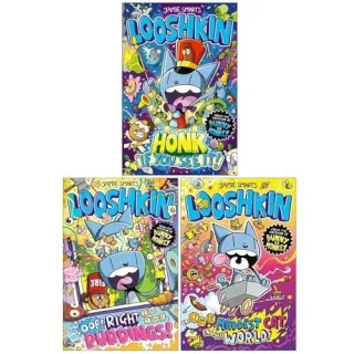 Jamie Smart's LOOSHKIN Series 3 Books Collection Set, Jamie Smart
