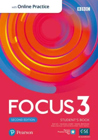 Focus 3 Student's Book and ActiveBook with Online Practice, 2nd edition (B1+)