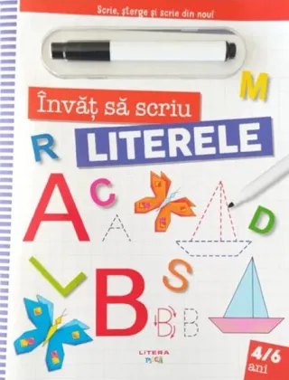 Învăț să scriu. Literele