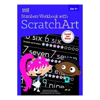 Scratch Art Numbers