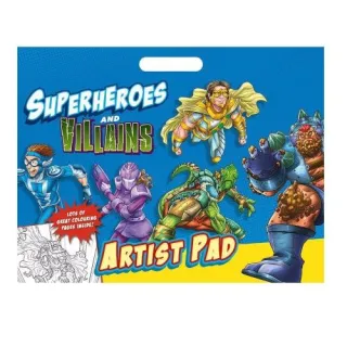 SUPERHEROS ARTIST PAD
