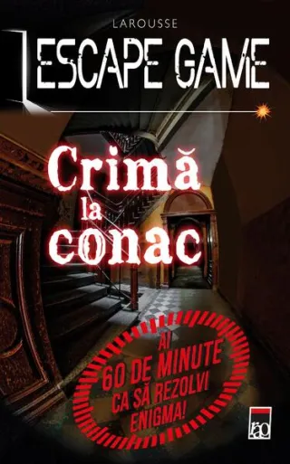 Escape game. Crimă la conac