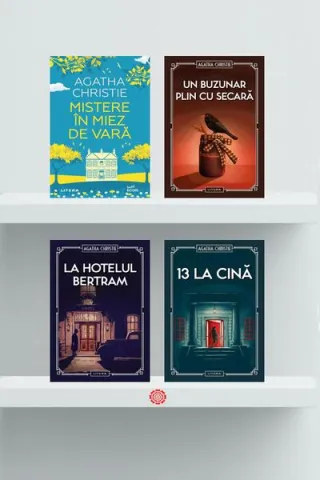 Pachet autor – Agatha Christie