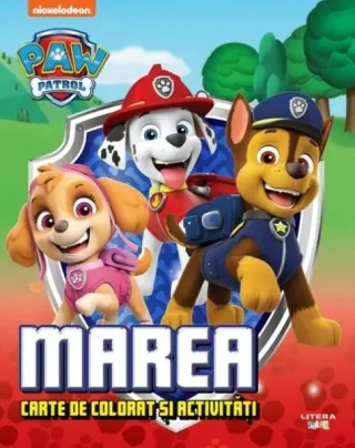 Patrula cățelușilor. Marea carte de colorat și activități