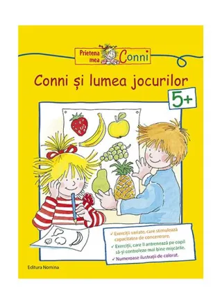 Conni și lumea jocurilor 5+
