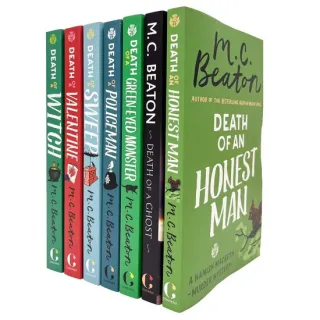 M C Beaton Hamish Macbeth Series Collection 7 Books Set
