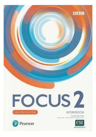 Focus 2 Workbook, 2nd edition (B1)