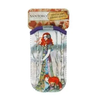 Santoro Media & Phone Sleeves - Fox Lady