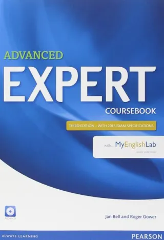 Expert Advanced 3rd Edition Coursebook with MyLab & CD Pack