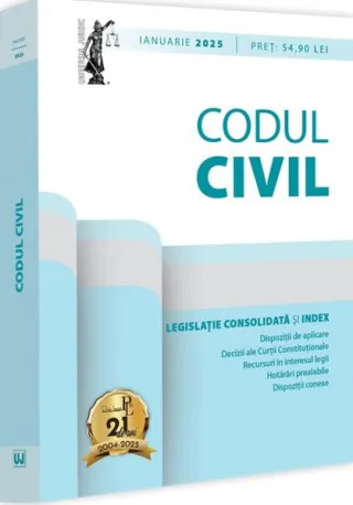 Codul civil: ianuarie 2025