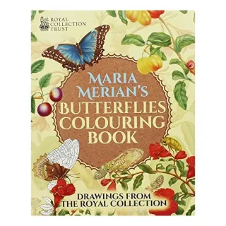 Maria Merian's Butterflies Colouring Book