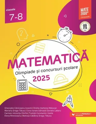 Matematică. Olimpiade şi concursuri şcolare. Clasele VII-VIII