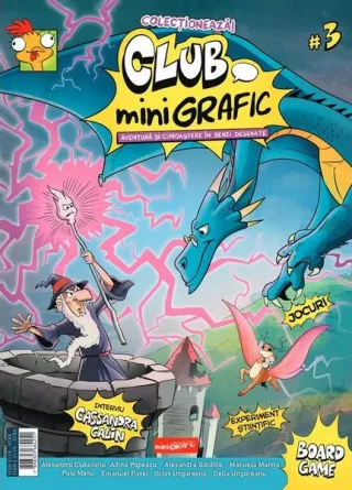 Aventuri și cunoaștere în benzi desenate. Club miniGrafic nr.3