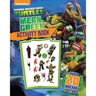Teenage Mutant Ninja Turtles: Mean Green Activity Book