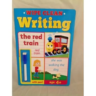 Wipe Clean Writing Book & Pen