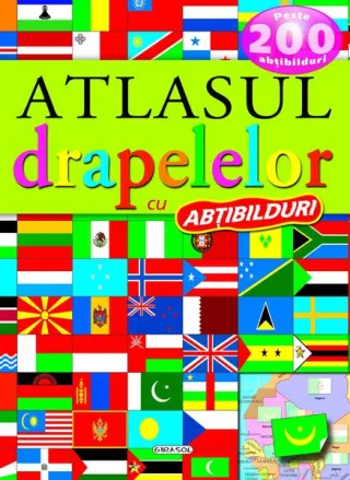 Atlasul drapelelor cu abțibilduri
