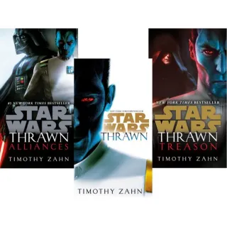 Star Wars: Thrawn Series Books 1 - 3 Collection Set
