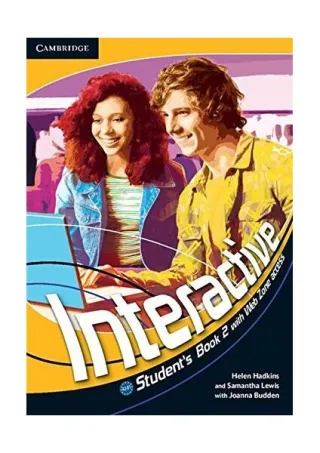 Interactive Level 2 Student's Book with Online Content