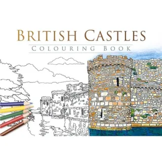 British Castles Colouring Book