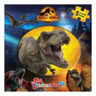 Phidal - Jurassic World My First Puzzle Book - Jig(...)
