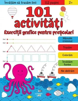 101 activități. Exerciții grafice pentru preșcolari