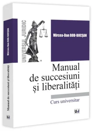 Manual de succesiuni și liberalitați