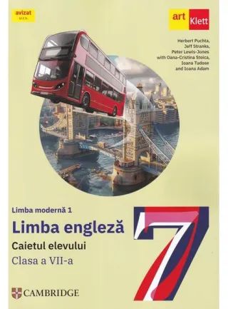 Limba modernă 1. Engleză. Caietul elevului. Clasa a VII-a. THINK. WORKBOOK