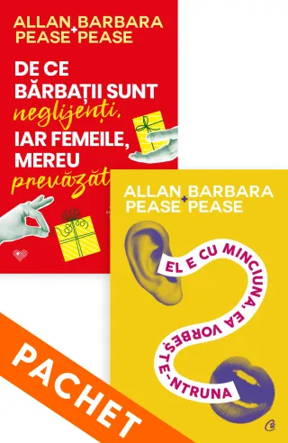 Pachet Allan Pease – „Bărbați, femei și limbajul ascuns“