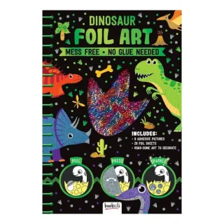 Dinosaur Foil Art