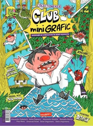 Aventură și cunoaștere în benzi desenate. Club miniGrafic nr.2