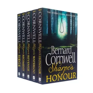 Bernard Cornwell Richard Sharpes Series 16 To 20 - 5 Books Set - Revenge, Regiment, Waterloo, Siege, Honour