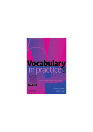 Vocabulary in Practice 5