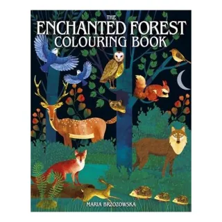ENCHANTED FOREST COLOURING BOOK.