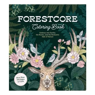 Forestcore Coloring Book