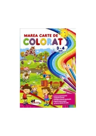 Marea carte de colorat (3-4 ani)