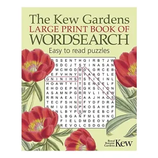 KEW GARDENS LARGE PRINT BOOK OF WORDSEARCH.
