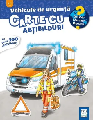 Vehicule de urgență - Carte cu abțibilduri