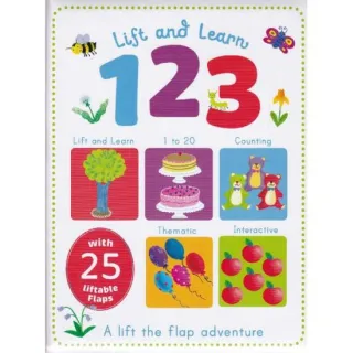 Early Learning Lift and Learn 123, ABC, Starting School & 50 Words