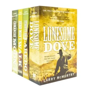 Lonesome Dove Series 4 Books Collection, Larry McMurtry