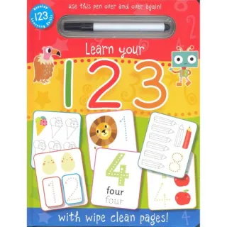 Wipe Clean: 123