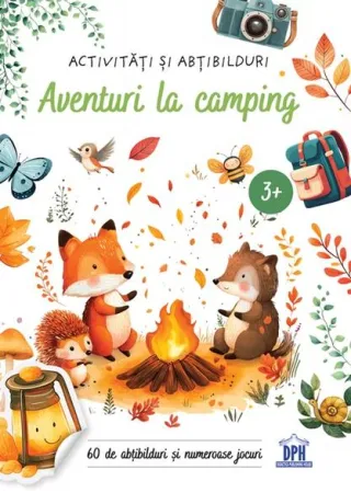 Aventuri la camping - Activități și abțibilduri