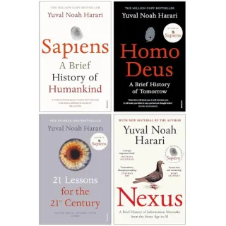 Yuval Noah Harari Collection 4 Books Set