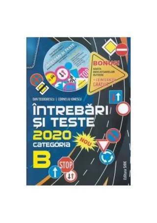 Întrebări și teste 2020. Categoria B + CD